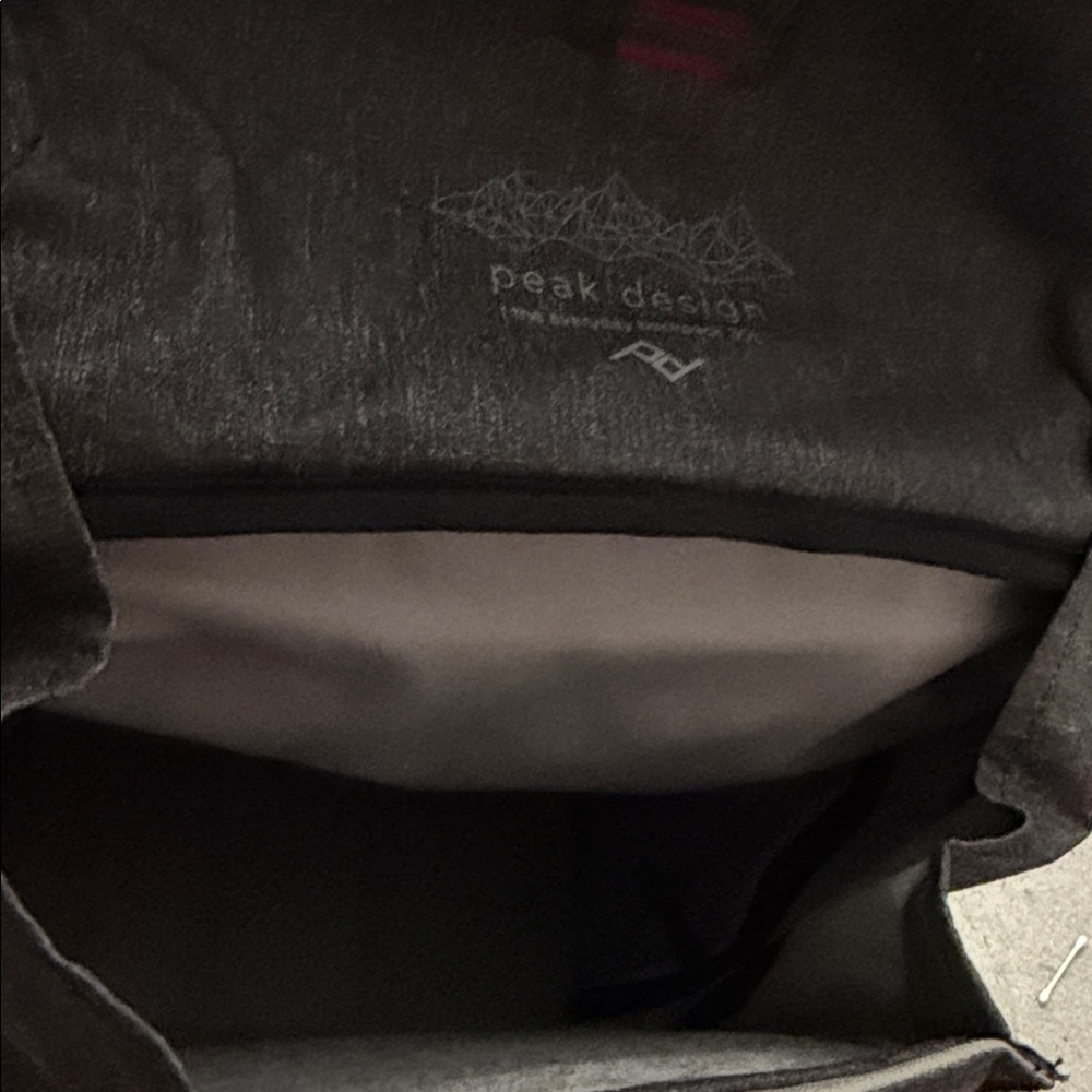 Men's Sleek Dark Gray Backpack - Picture 6 of 10
